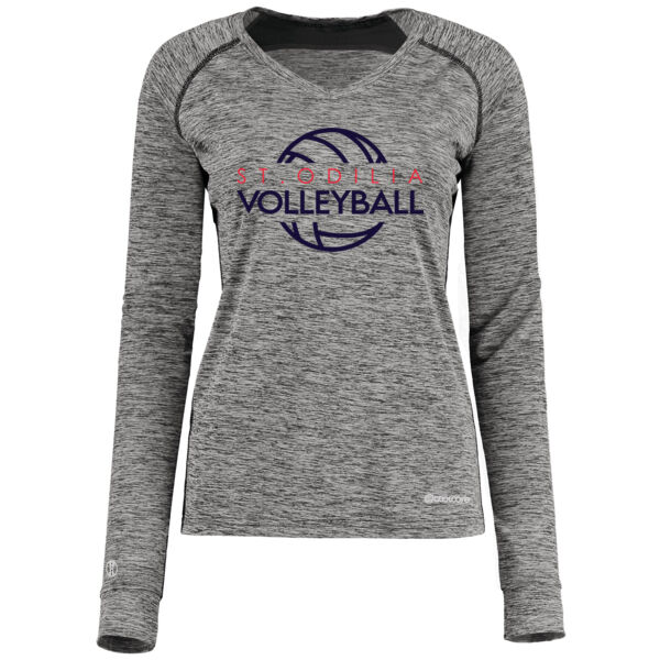 LADIES Holloway Ladies Electrify Coolcore Long Sleeve Tee - Printed Logo Thumbnail