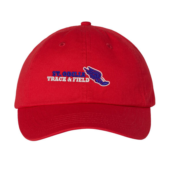 Valucap - Adult Bio-Washed Dad's Cap - Embroidered Logo Thumbnail