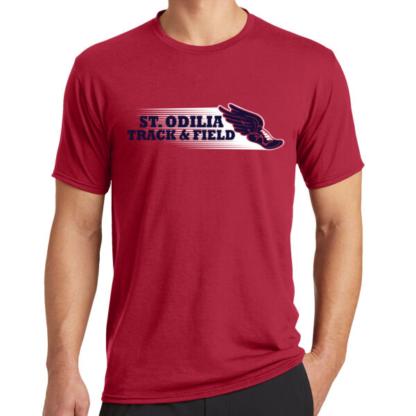 ADULT Port & Company Performance Blend Tee - Printed Logo Thumbnail