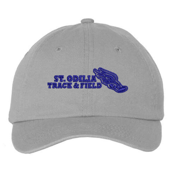 Valucap - Small Fit Bio-Washed Dad's Cap - Embroidered Logo Thumbnail