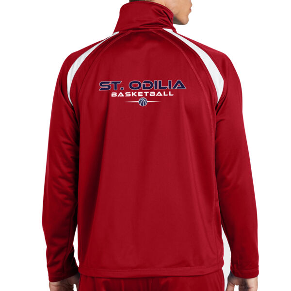 Sport-Tek Tricot Track Jacket - Printed Logo ** Add Name for $5! ** Thumbnail