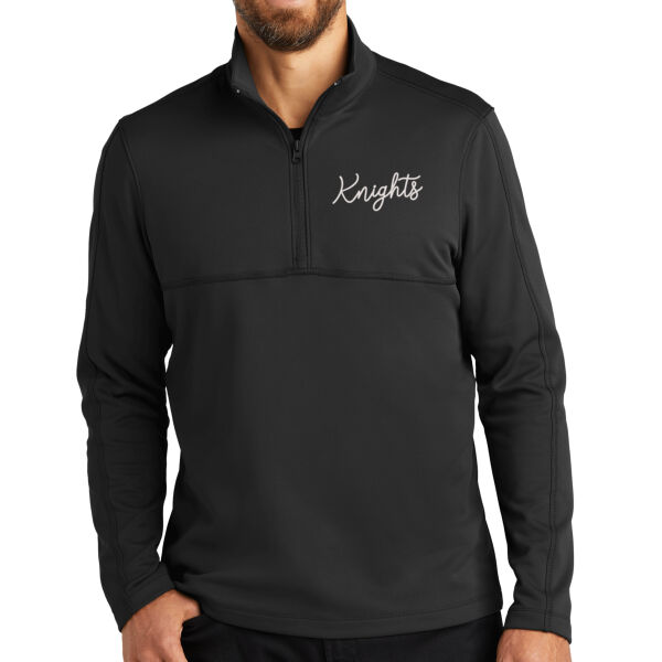 Port Authority Smooth Fleece 1/4-Zip - Embroidered Logo Thumbnail