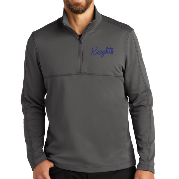 Port Authority Smooth Fleece 1/4-Zip - Embroidered Logo Thumbnail