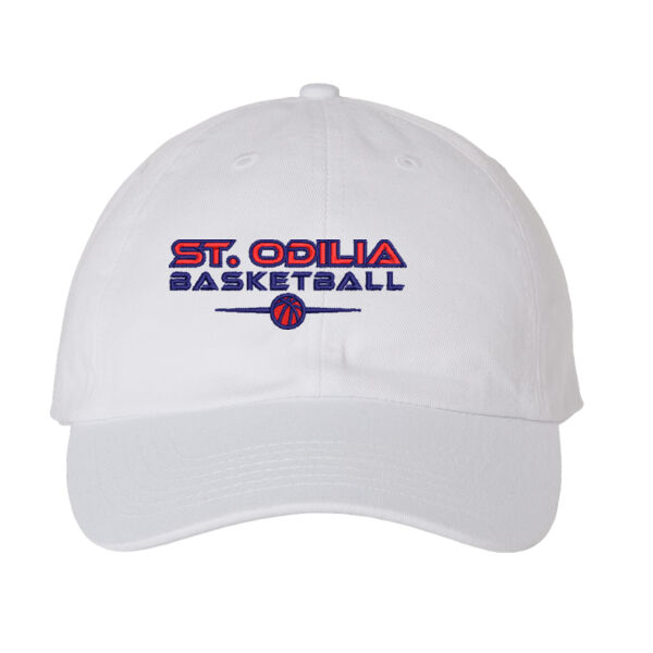 Valucap - Adult Bio-Washed Dad's Cap - Embroidered Logo Thumbnail