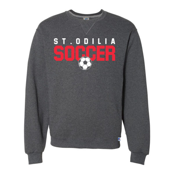 ADULT Russell Athletic DriPower Crewneck Sweatshirt - Screen Print Logo Thumbnail