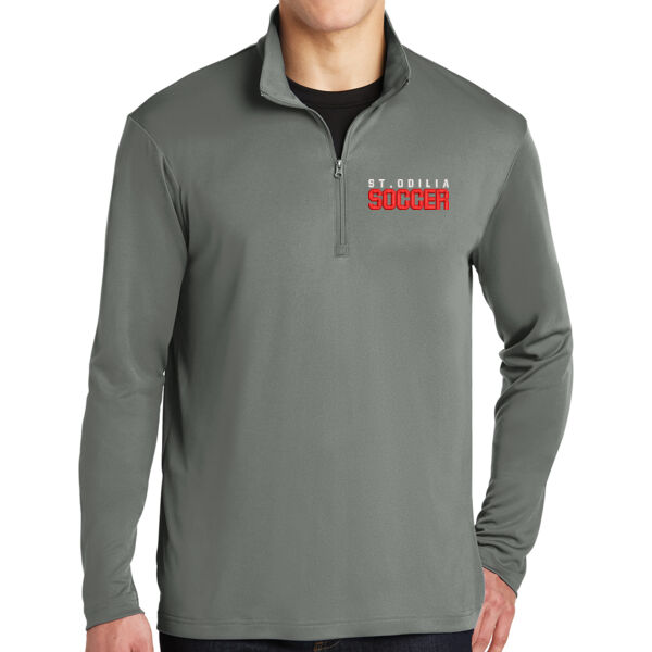 Sport-Tek PosiCharge Competitor 1/4-Zip Pullover - Embroidered Logo Thumbnail