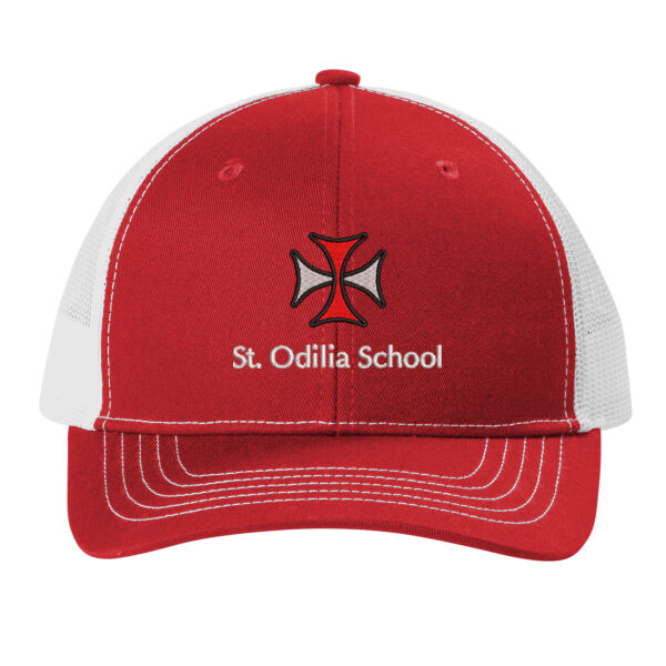 Port Authority Youth Snapback Trucker Cap - Embroidered Logo Thumbnail