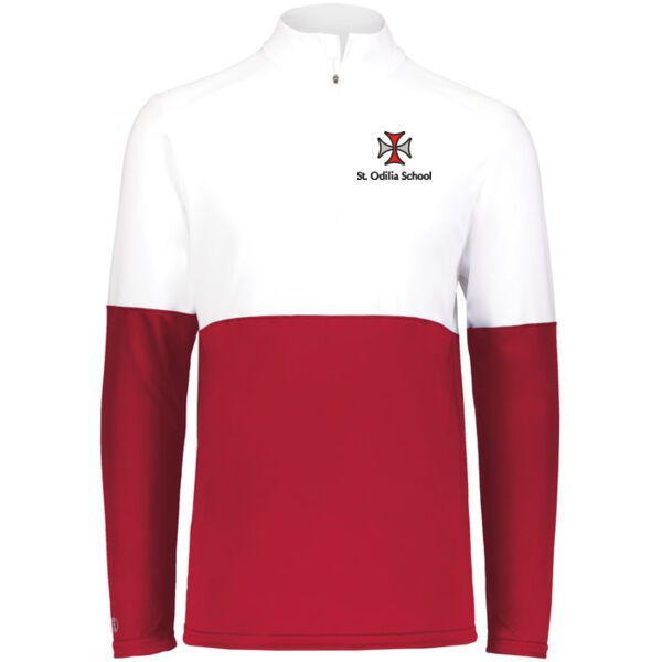 Youth Momentum Team 1/4-Zip Pullover - Embroidered Logo Thumbnail