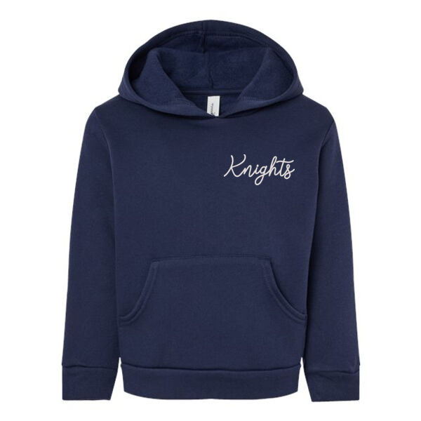 BELLA + CANVAS - Toddler Sponge Fleece Pullover Hoodie - Embroidered Logo Thumbnail