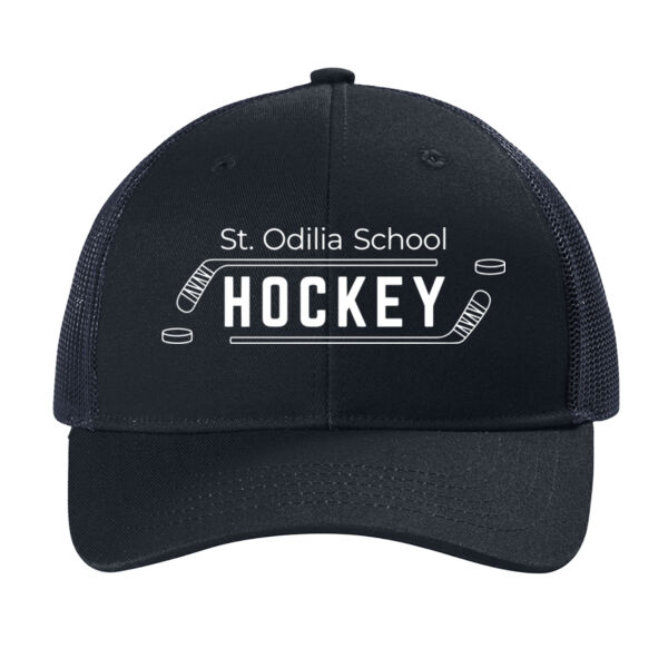 Port Authority Youth Snapback Trucker Cap - Embroidered Logo Thumbnail