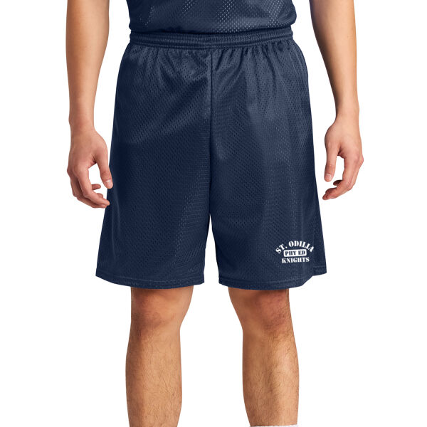 ADULT SIZES - A4 Sprint 9" Mesh Short - Printed Logo Thumbnail