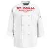 Eight Knot Button Chef Coat with Thermometer Pocket Thumbnail