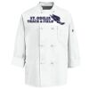 Eight Knot Button Chef Coat with Thermometer Pocket Thumbnail