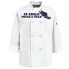 Eight Knot Button Chef Coat with Thermometer Pocket Thumbnail