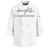 Eight Knot Button Chef Coat with Thermometer Pocket Thumbnail