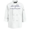 Eight Knot Button Chef Coat with Thermometer Pocket Thumbnail