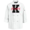 Eight Knot Button Chef Coat with Thermometer Pocket Thumbnail