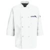 Button Chef Coat with Thermometer Pocket Thumbnail