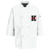 Button Chef Coat with Thermometer Pocket Thumbnail