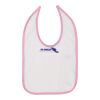 Infant Contrast Trim Premium Jersey Bib Thumbnail