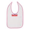 Infant Contrast Trim Premium Jersey Bib Thumbnail