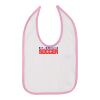 Infant Contrast Trim Premium Jersey Bib Thumbnail
